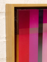Load image into Gallery viewer, Colorful Geometric Abstract Painting in Pink, Purple & Cobalt