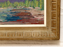 Load image into Gallery viewer, Lavender Passage by Spencer Collins Framed Abstract Landscape Painting