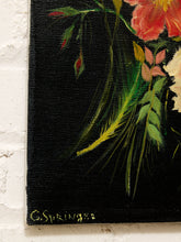 Load image into Gallery viewer, Signed Floral Academia Painting Still Life