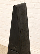 Load image into Gallery viewer, Vintage Asian Carved Wood Pagoda Jewelry Chest with Drawers