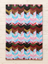 Load image into Gallery viewer, Bubble Gum Browns Artwork Print By Aliyah Rivera