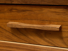 Load image into Gallery viewer, Mid-Century Modern Walnut Nightstand with Single Drawer