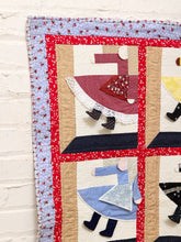 Load image into Gallery viewer, Girl Art Quilt Patchwork