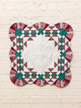 Load image into Gallery viewer, Pink and Green Pattern Quilt