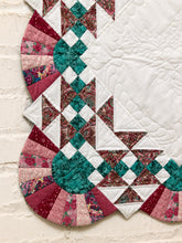Load image into Gallery viewer, Pink and Green Pattern Quilt
