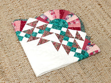 Load image into Gallery viewer, Pink and Green Pattern Quilt