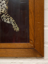 Load image into Gallery viewer, Vintage Framed Cheetah Portrait by M. Brica