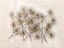 Load image into Gallery viewer, Modern Atomic Starburst Metal Wall Sculpture