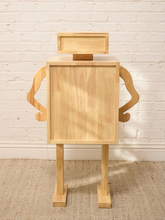 Load image into Gallery viewer, Sculptural Robot Cabinet with Smoked Glass Door