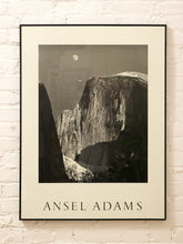 Load image into Gallery viewer, Ansel Adams Half Dome and Moon Framed Photography Poster