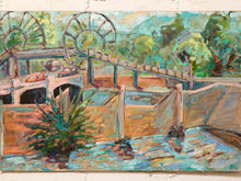 Load image into Gallery viewer, Aaron Donovan Original Expressionist Architectural Garden Painting