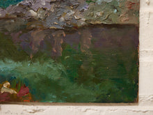 Load image into Gallery viewer, Aaron Donovan Original Expressionist Mountain Lake Landscape Painting