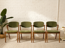 Load image into Gallery viewer, T-Rex Dining Chair in Olive Upholstery