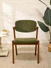Load image into Gallery viewer, Image 58 of 89: T-Rex chair in Olive Upholstery