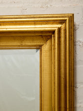 Load image into Gallery viewer, Large Vintage Wood Framed Rectangular Wall Mirror