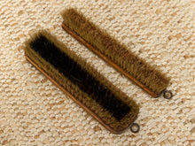 Load image into Gallery viewer, Antique Wood Shaving Mirror with Grooming Brushes