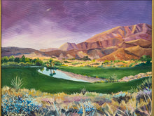 Load image into Gallery viewer, Vintage Signed California Desert Landscape Painting in Ornate Frame