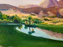 Load image into Gallery viewer, Vintage Signed California Desert Landscape Painting in Ornate Frame