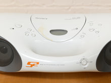 Load image into Gallery viewer, Vintage Sony Space Age Portable CD Boombox