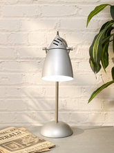 Load image into Gallery viewer, Vintage Mid-Century Modern Gooseneck Desk Lamp with Metal Cone Shade