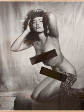 Load image into Gallery viewer, Betty Page “Raw & Exposed” Framed Pin-Up Art Print