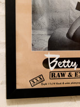 Load image into Gallery viewer, Betty Page “Raw & Exposed” Framed Pin-Up Art Print