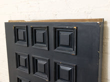 Load image into Gallery viewer, Vintage Black Mid Century Door