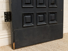 Load image into Gallery viewer, Vintage Black Mid Century Door