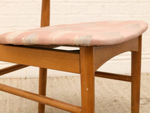 Load image into Gallery viewer, Set of 4 Vintage Mid-Century Wood Dining Chairs