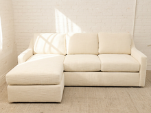 Load image into Gallery viewer, Hauser Sofa with Reversible Chaise in San Mateo Cream