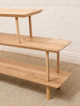 Load image into Gallery viewer, Vintage Three-Tier Wood Display Shelf