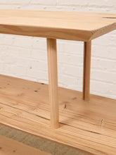 Load image into Gallery viewer, Vintage Three-Tier Wood Display Shelf