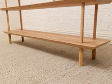 Load image into Gallery viewer, Vintage Three-Tier Wood Display Shelf