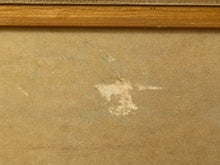 Load image into Gallery viewer, Close-up of a textured tan or beige surface with a horizontal wooden trim at the top and a small distressed white patch in the center.