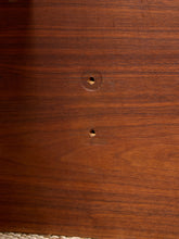 Load image into Gallery viewer, Image 20 of 22: Vintage Danish Modern Teak Queen or King Headboard with Adjustable Nightstands
