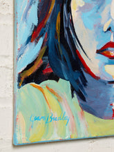 Load image into Gallery viewer, Image 5 of 8: Expressive Woman Portrait Painting by Jean Bradley