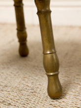 Load image into Gallery viewer, Image 12 of 13: Vintage Round Brass Foot Warmer with Ornate Engraved Top