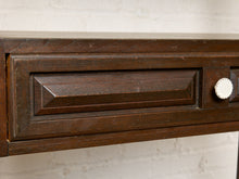 Load image into Gallery viewer, Image 15 of 25: Vintage Dark Wood Étagère Bookshelf with Drawers and Cabinet