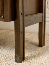 Load image into Gallery viewer, Image 25 of 25: Vintage Dark Wood Étagère Bookshelf with Drawers and Cabinet