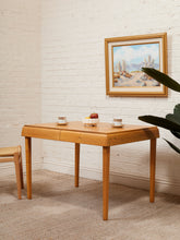 Load image into Gallery viewer, Vintage Solid Bitch Dining Table