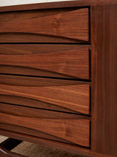 Load image into Gallery viewer, Margo 90” Walnut Credenza