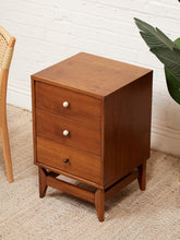 Load image into Gallery viewer, Pair of Vintage 3 Drawer Nightstands