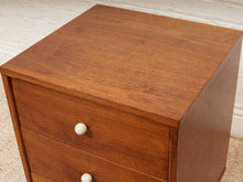 Load image into Gallery viewer, Pair of Vintage 3 Drawer Nightstands