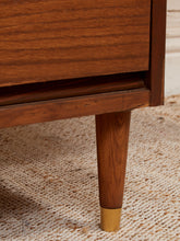 Load image into Gallery viewer, Oak 4 Drawer Desk