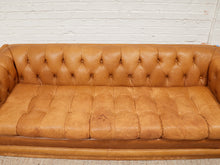 Load image into Gallery viewer, Leather Vintage as Found Sofa
