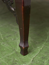 Load image into Gallery viewer, 19th Century Hand Carved Walnut or Mahogany in the Rococo Lion Arm Settee