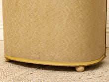 Load image into Gallery viewer, Vintage Atomic Age Clothes Hamper with Starburst Detail