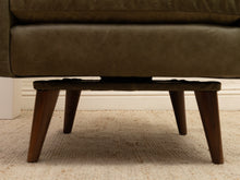 Load image into Gallery viewer, Wellington Leather Armchair in Olive