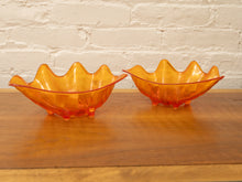 Load image into Gallery viewer, Orange Shell 3 piece snack set