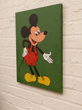 Load image into Gallery viewer, Vintage Mickeys Painting Signed